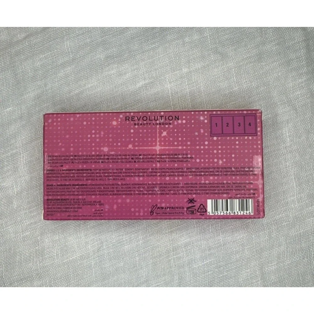 Revolution Beauty Mean Girls Cream Blush Palette - YOU CAN'T SIT WITH US - New